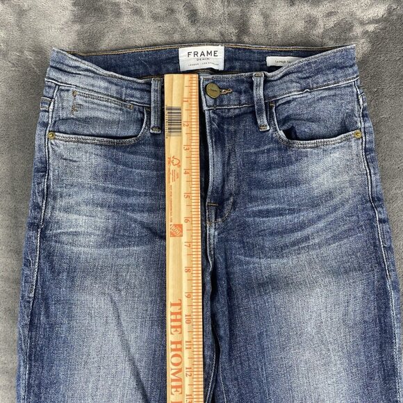 FRAME DENIM Le High Skinny Ankle Jeans, Light Wash - Size 26 - Picture 9 of 11